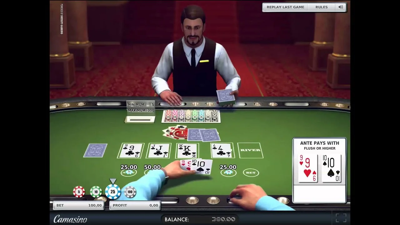 Ace of spades poker