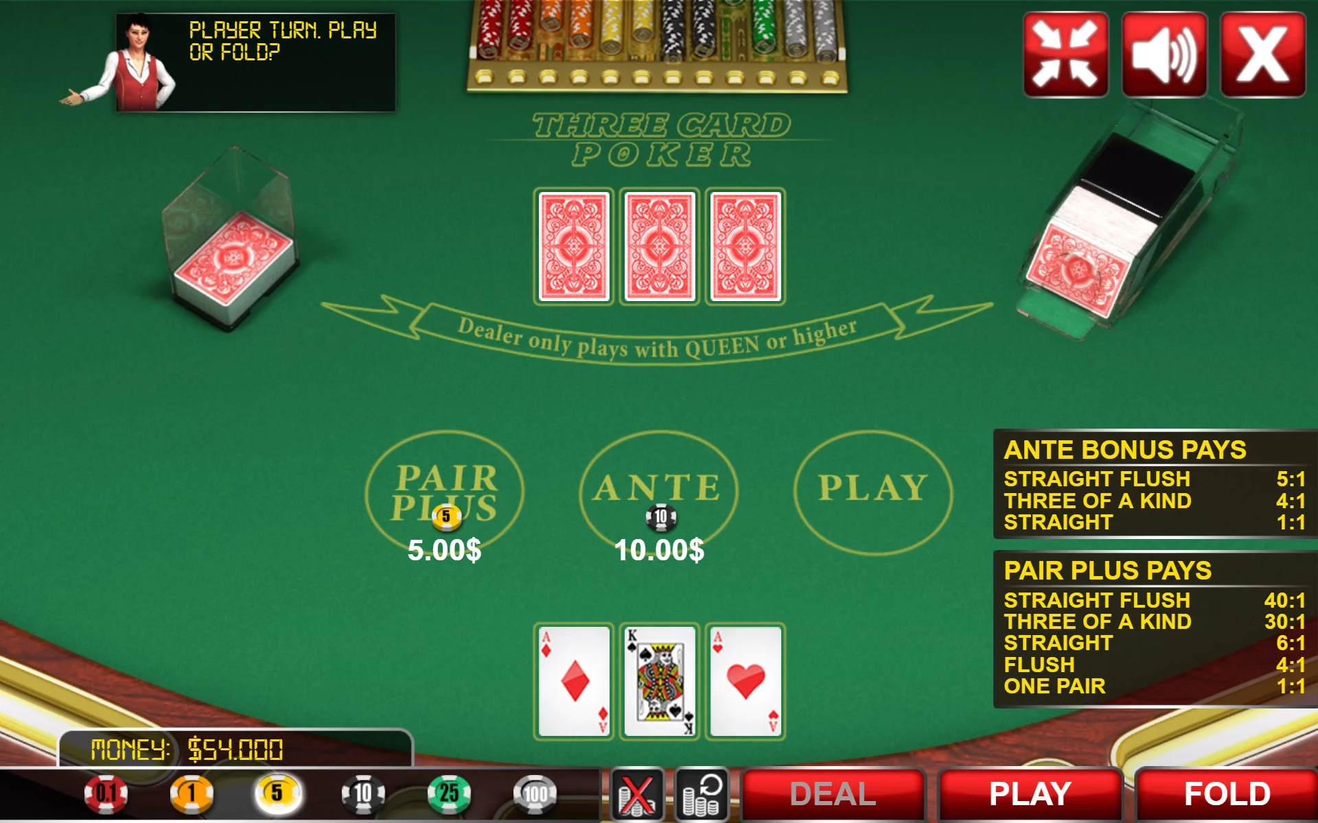 Card order poker